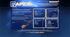 Desktop Screenshot of apeie.es